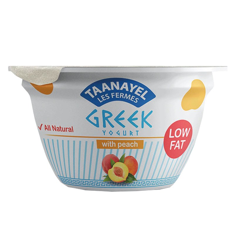 TAANAYEL GREEK YOGURT PEACH