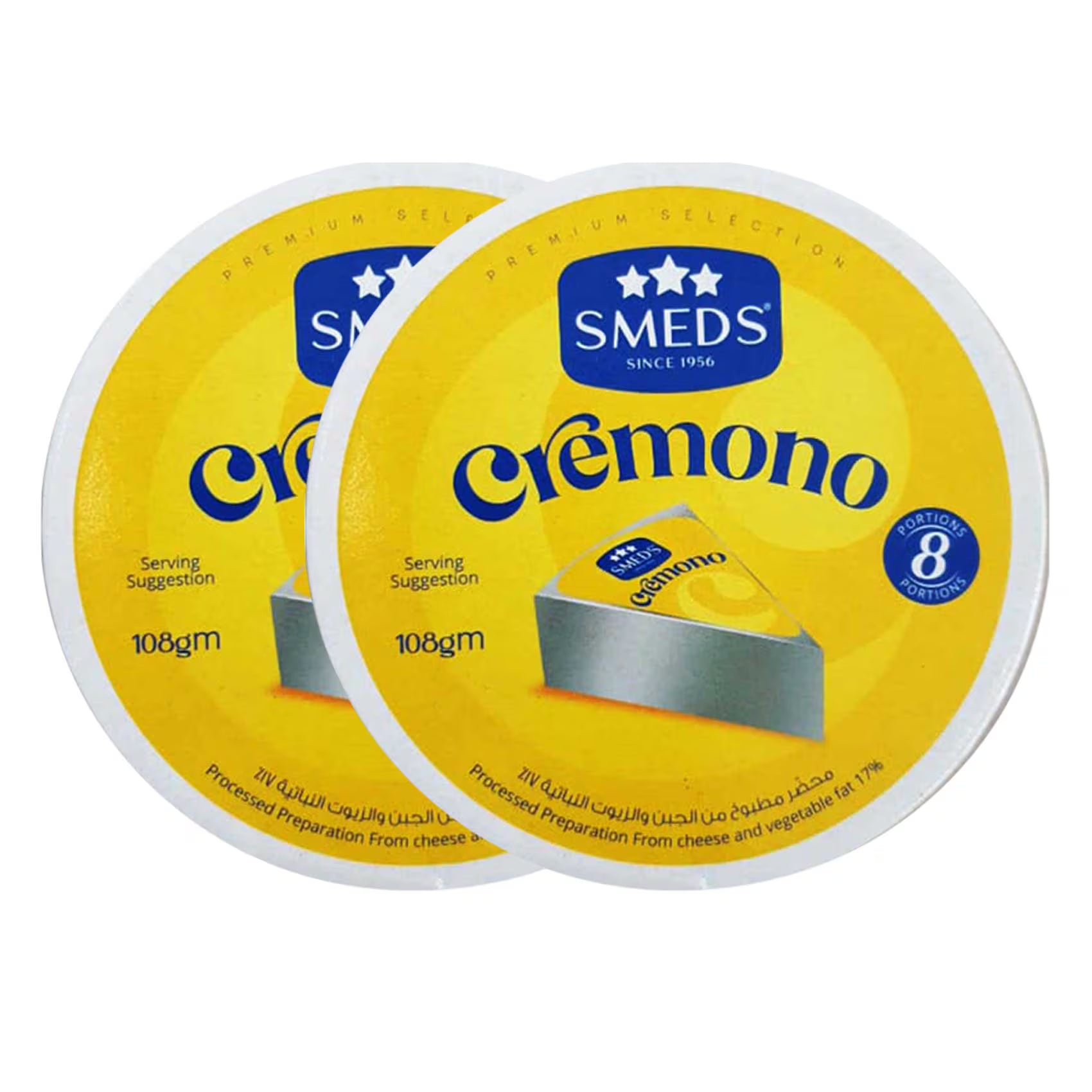 SMEDS CREMONO CHEESE 8P 108G