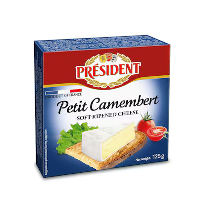 PRESIDENT CAMEMBERT 125G