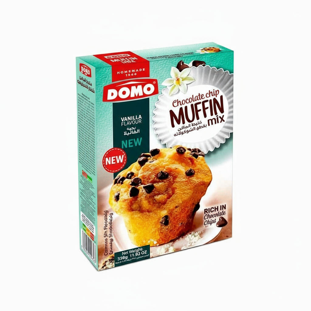 DOMO CAKE MUFFIN MIX VANILLA 336G
