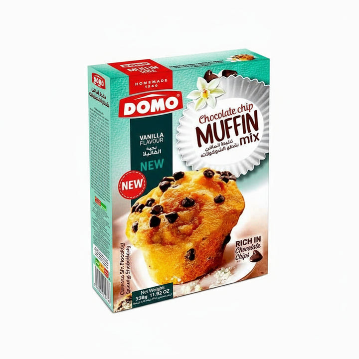 DOMO CAKE MUFFIN MIX VANILLA 336G