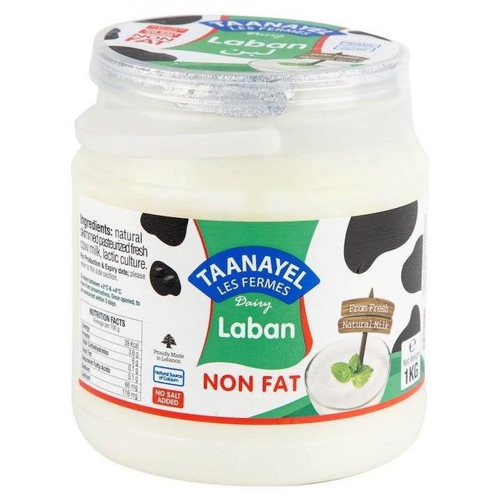 TAANAYEL 0% FAT LABAN 1KG