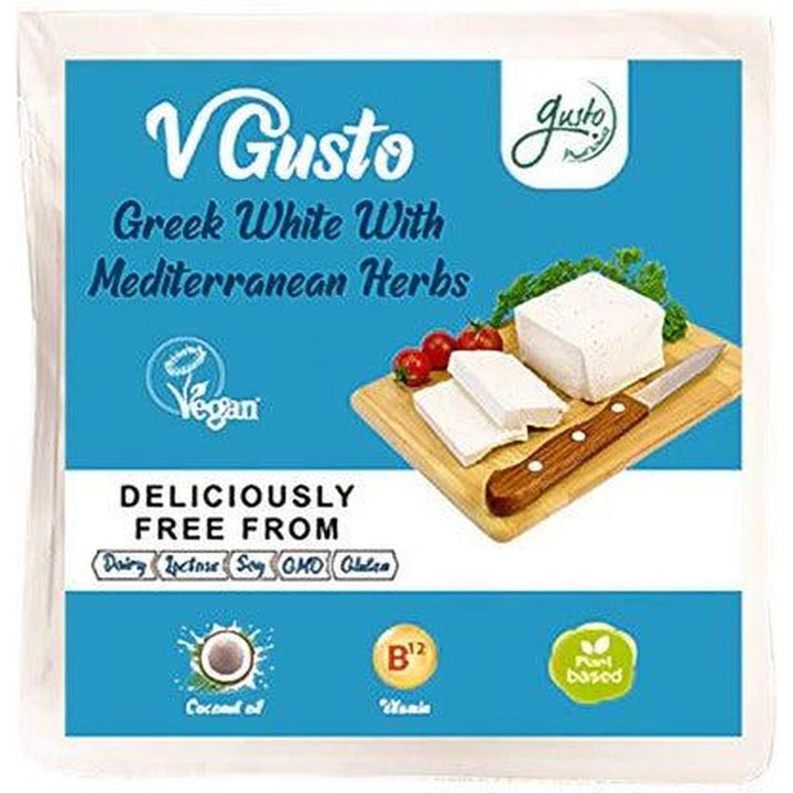 V GUSTO VEGAN GREEK WHITE WITH HERBS 200G