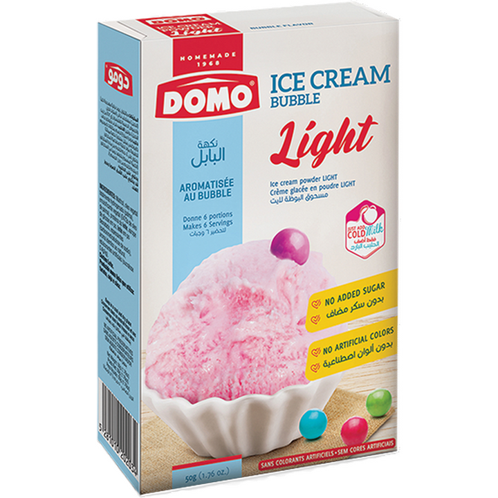 DOMO ICE CREAM LIGHT BUBBLE 50G