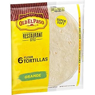 OLD EL PASO FLOUR TORTILLAS GRANDE 609G