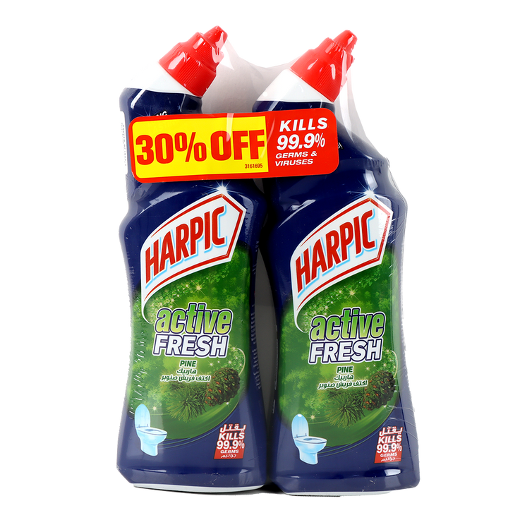 Harpic Toilet Cleaner Active Fresh Pine 750Ml *2 @ 30% Off