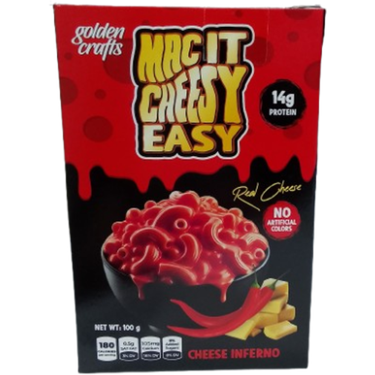 MACIT CHEESY EASY CHEESE INFERNO 100G