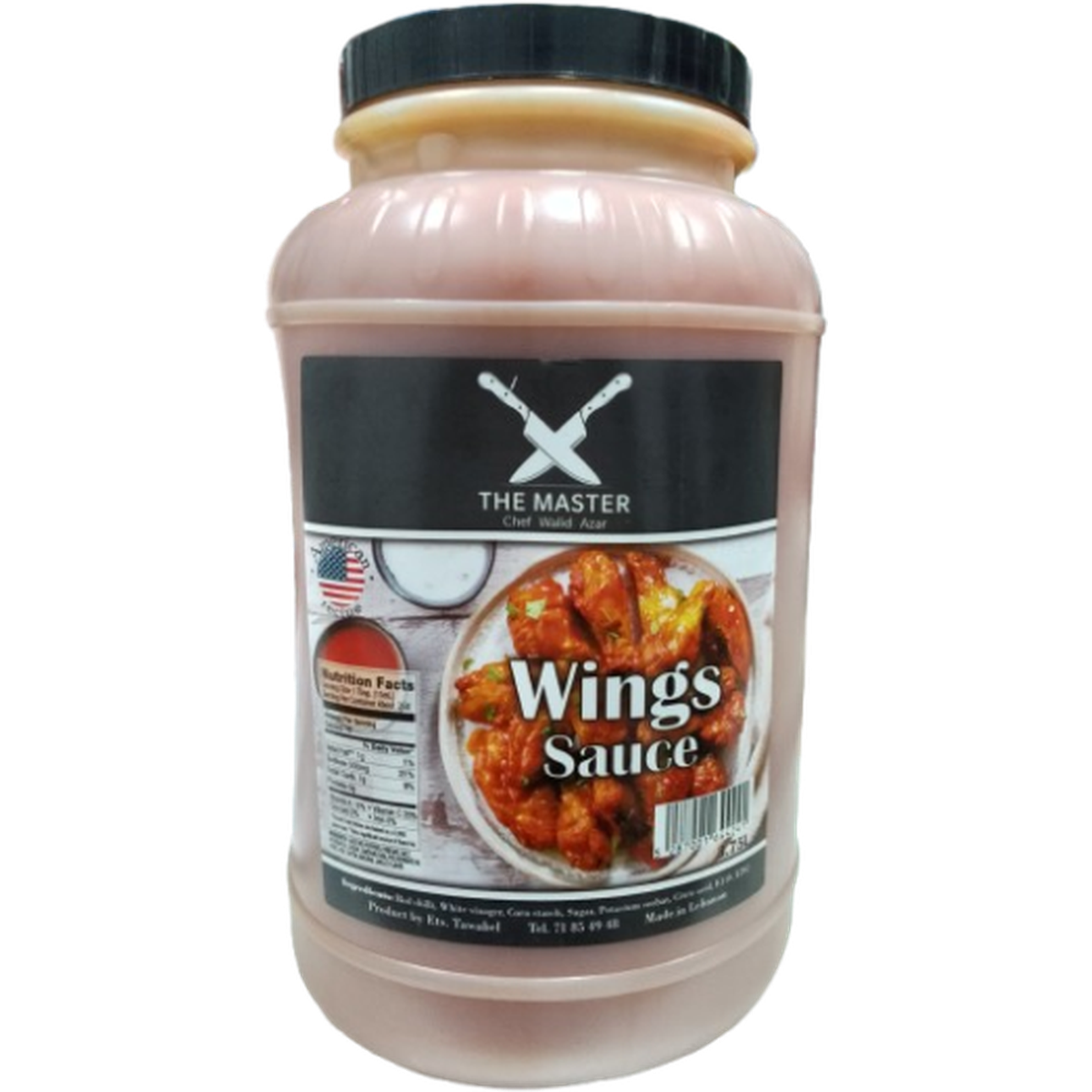 MASTER CHEF WINGS SAUCE 3.75L