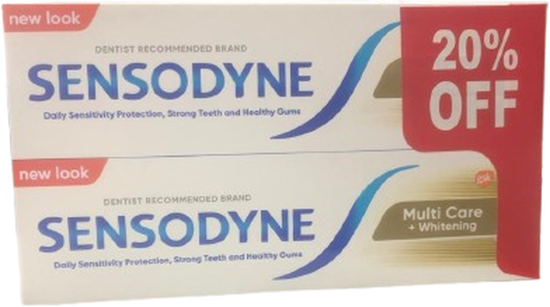 SENSODYNE TOOTH PASTE 75ML *2 MULTI CARE @ 20% OFF