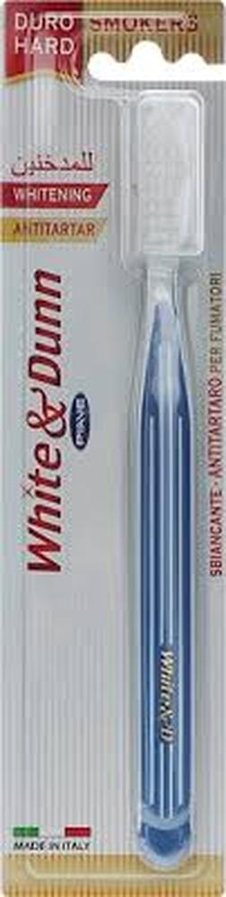 WHITE & DUNN HARD TOOTH BRUSH FOR SMOKERS