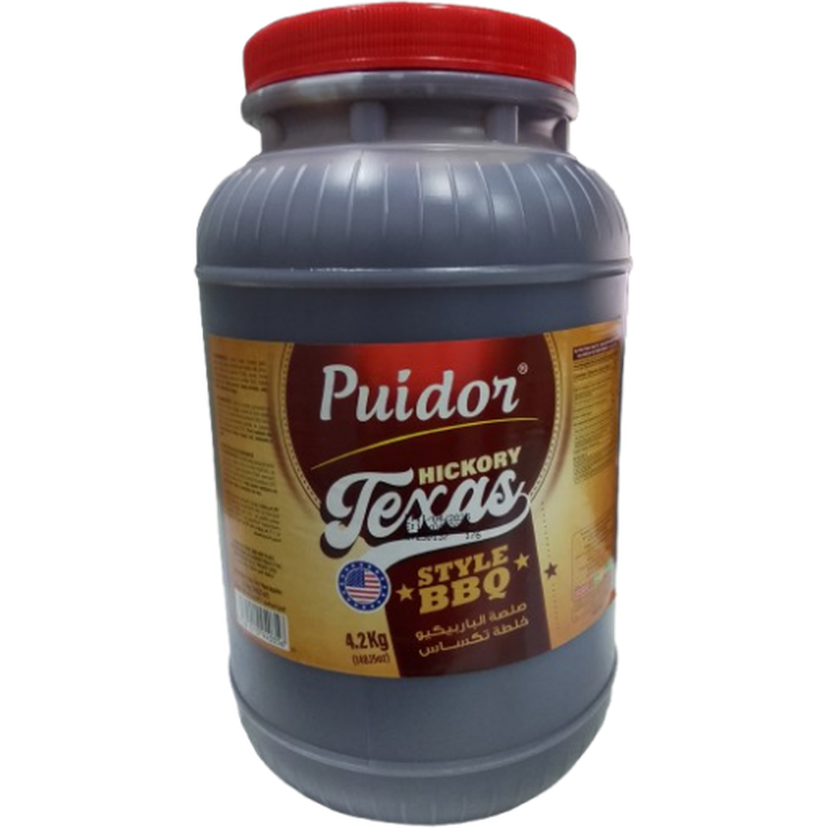 PUIDOR BBQ SAUCE 4.2KG HICKORY TEXAS