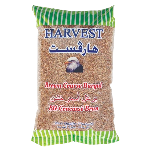 HARVEST BRWON COARSE BURGUL 1KG
