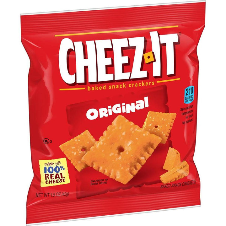 CHEEZ IT BAKED SNACK CRACKERS 42G ORIGINAL