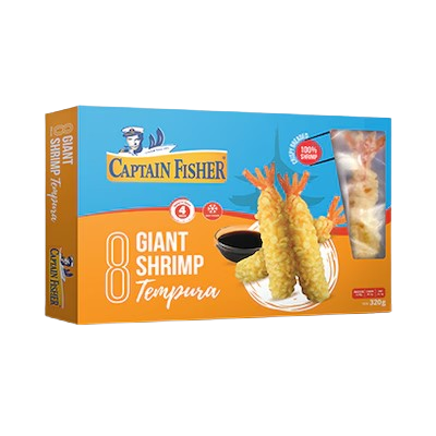 Captain Fisher Shrimps Tempura 250g