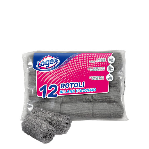 Logex Steel Rolls 12 Pcs