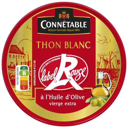 Connetable Thon Blanc À L'Huile D'Olive 160G