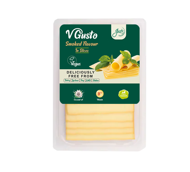 V Gusto Vegan Cheese Smoked Slices 200G
