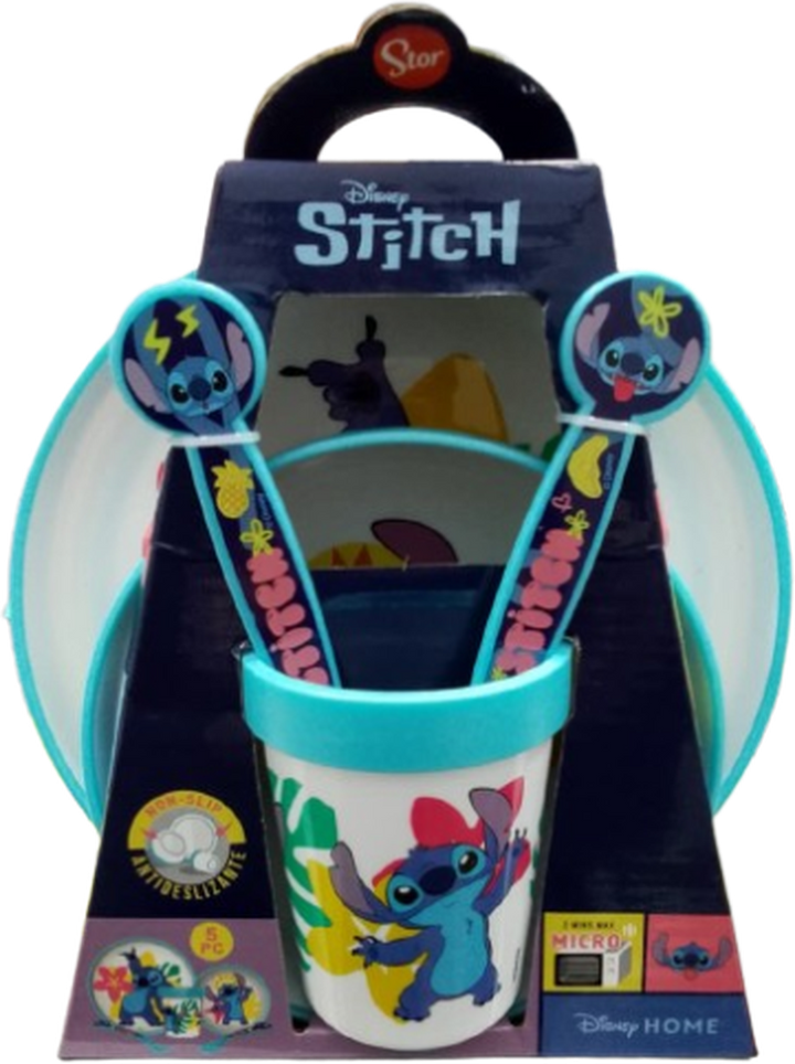 STOR NON SLIP 5PCS STITCH