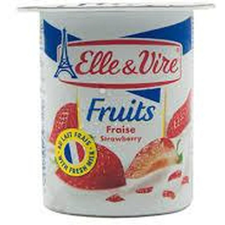 ELLE VIRE DESSERT STRAWBERRY 125gr