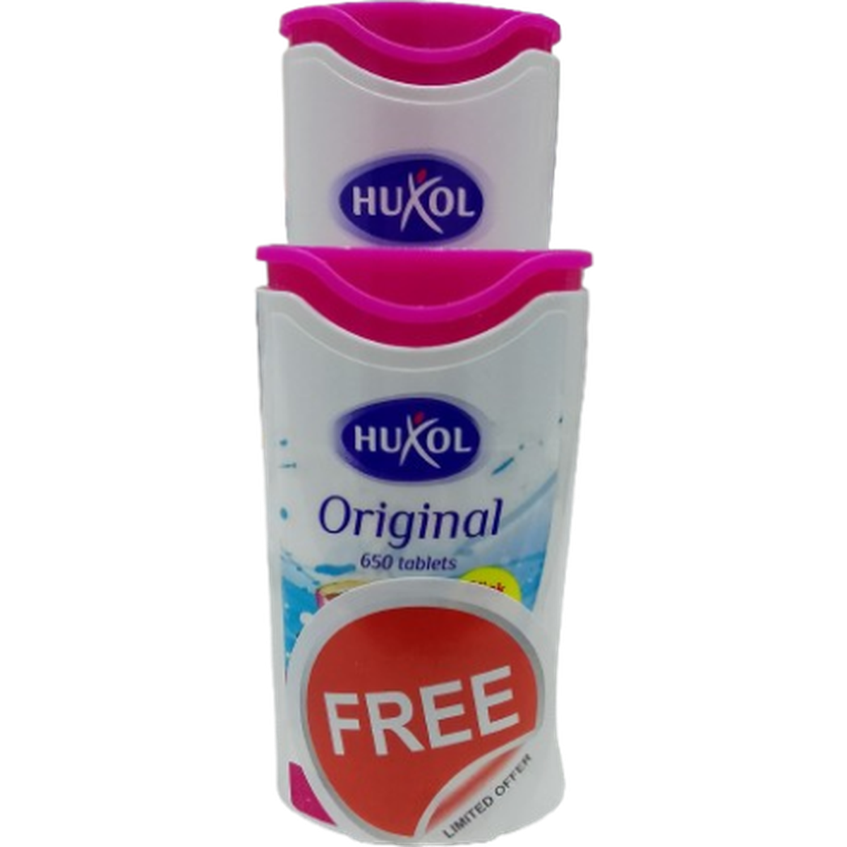 HUXOL ORIGINAL SWEETENER DISPENSER 1200 ML+650ML FREE