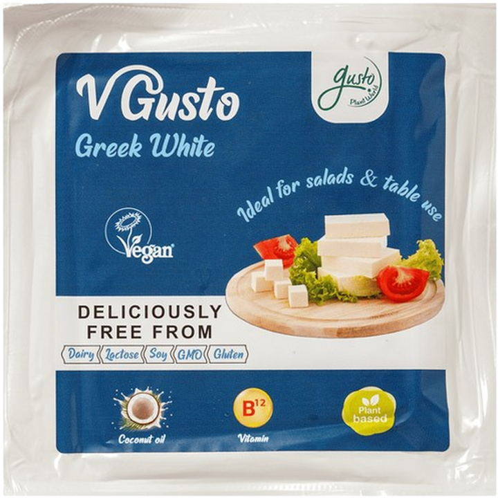 V GUSTO VEGAN GREEK WHITE 200G