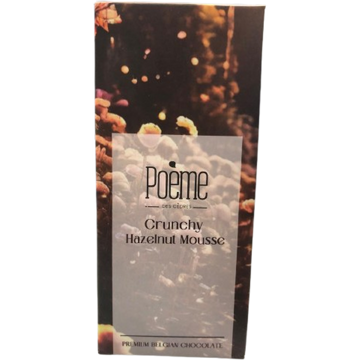POEME CHOCO BAR 100G CRUNCHY HAZELNUT MOUSSE