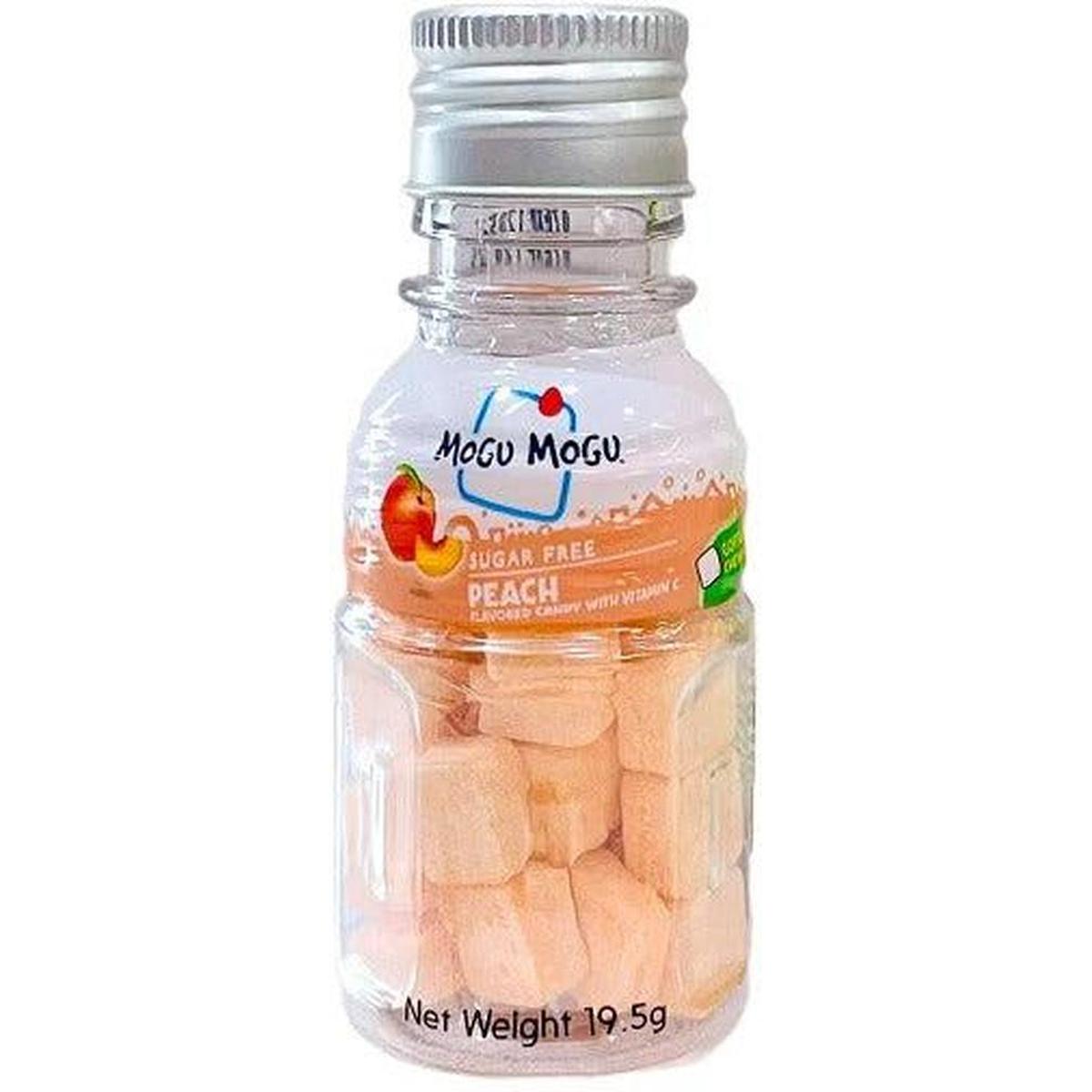 MOGU MOGU SUGAR FREE CANDY 19.5G PEACH