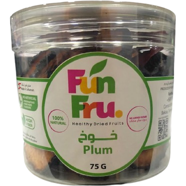 FUN FRU DRIED PLUM 75G