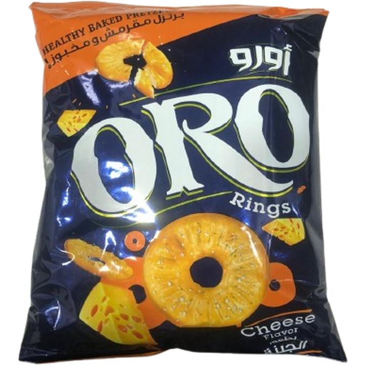 ORO RINGS PRETZELS 100G CHEESE