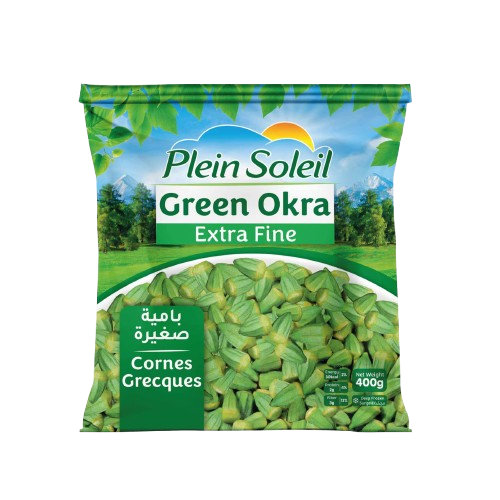 PLEIN SOLEIL FROZEN OKRA 400G