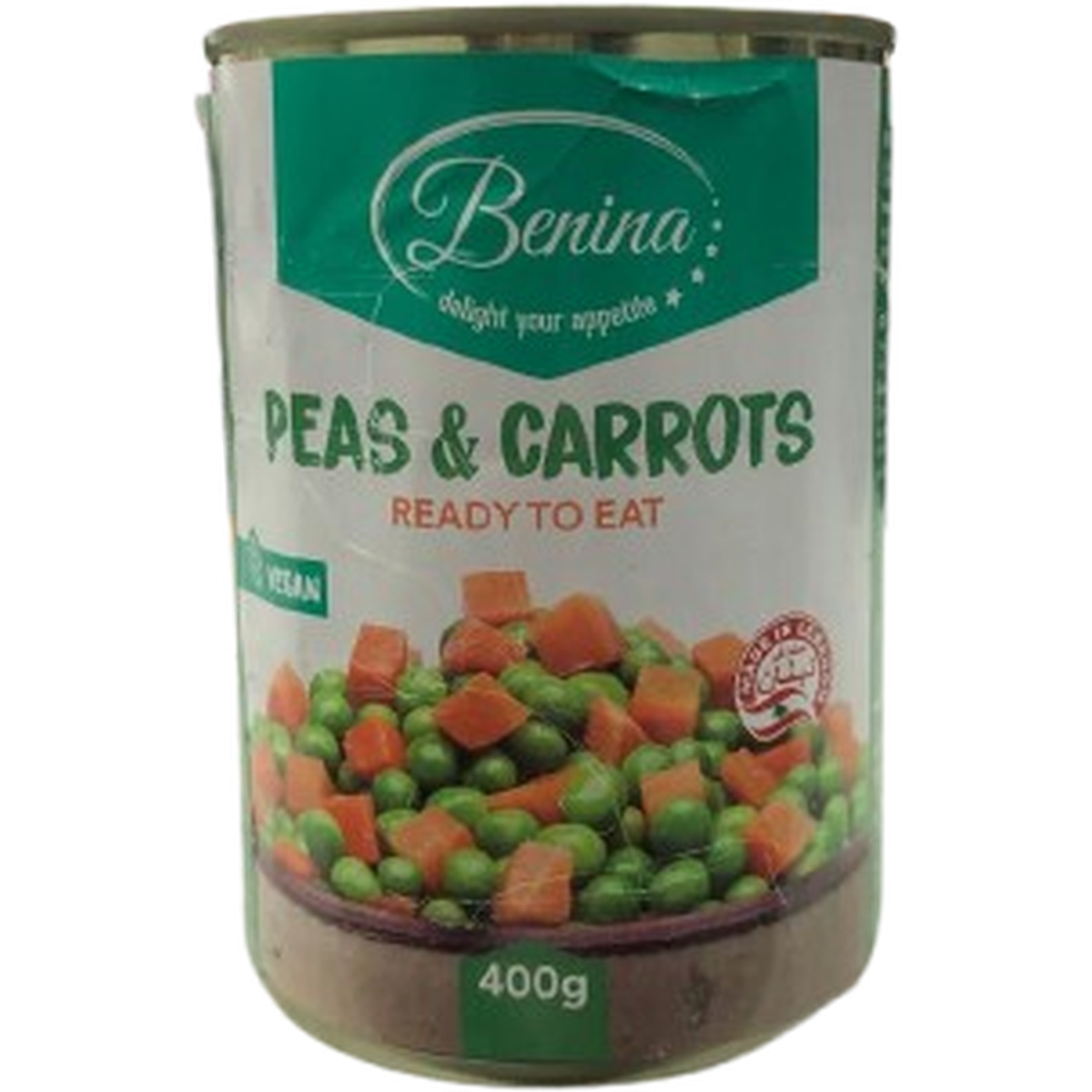 BENINA PEAS & CARROTS 400G