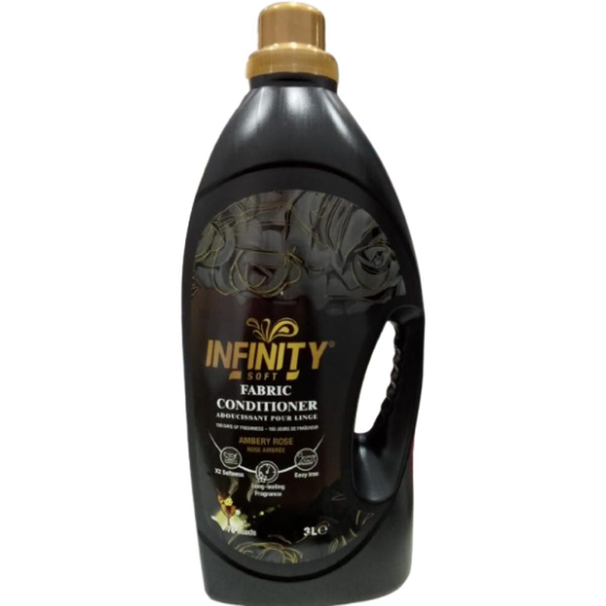 INFINITY SOFT FABRIC CONDITIONER AMBERY ROSE 3L