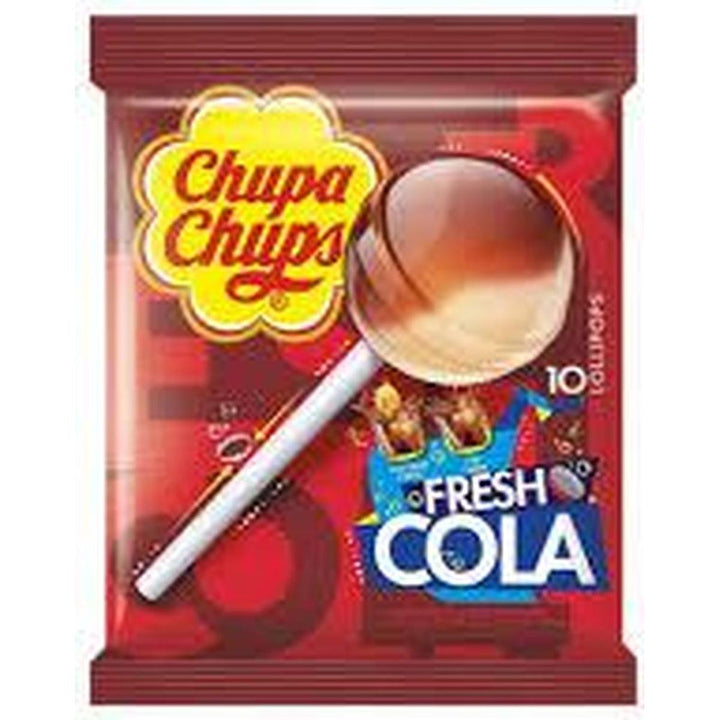 CHUPA CHUPS FRESH COLA 10 LOLLIPOPS 120G