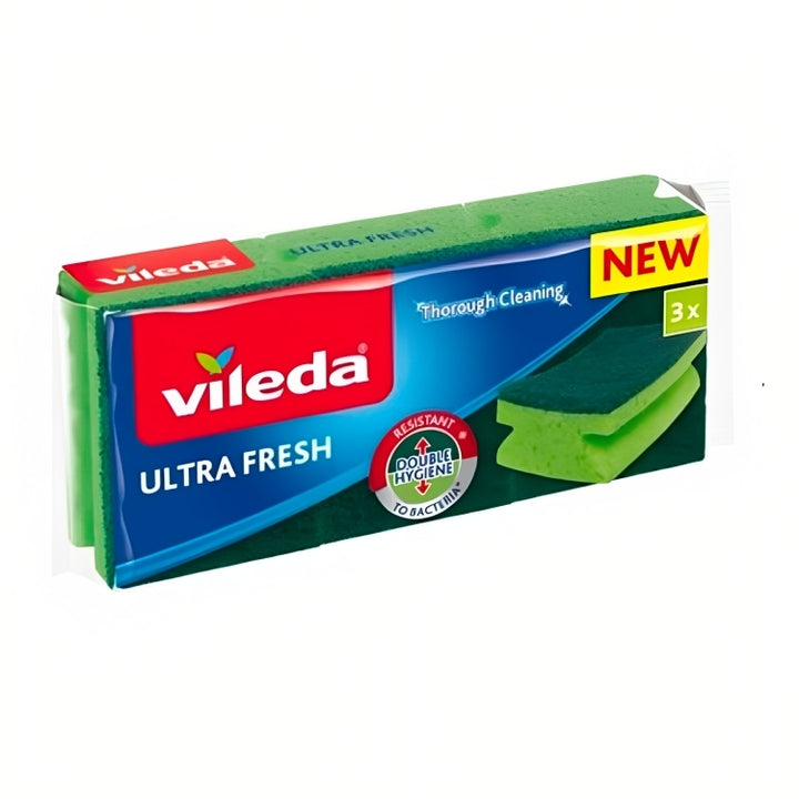 Vileda Ultra Fresh Dishwashing Sponge *3