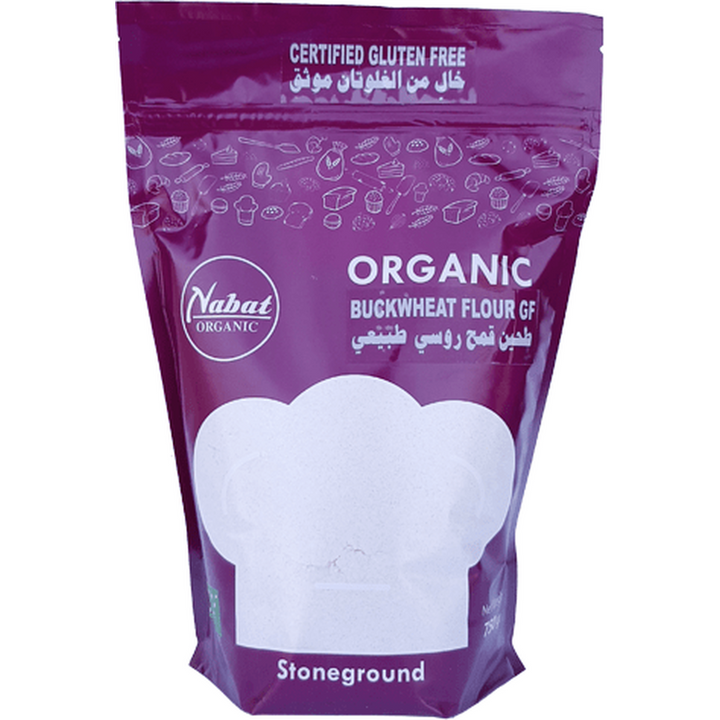NABAT ORGANIC BUCKWHEAT FLOUR 750G
