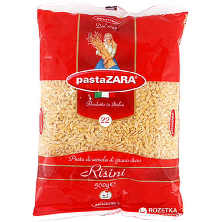 PASTA ZARA RISINI NO 22 500G