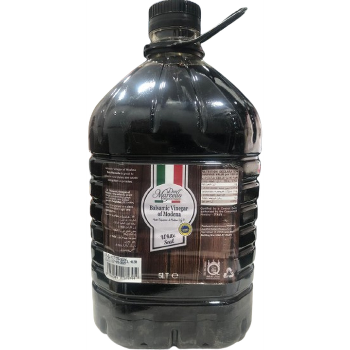 DON MARCELLO BALSAMIC VINEGAR 5L WHITE SEAL