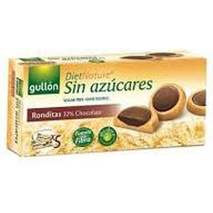 GULLON ZERO SUGAR BISCUIT 186G  CHOCOLATE