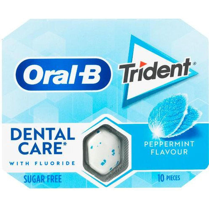 TRIDENT DENTAL CARE 17G PEPPERMINT FLAVOUR