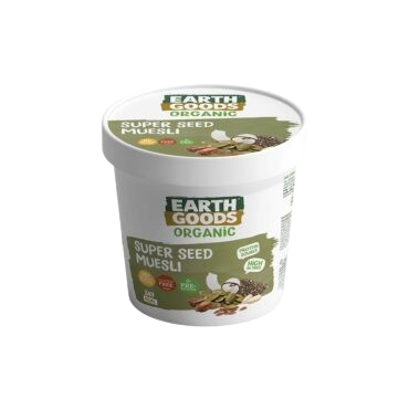 Earth Goods Organic Muesli 60G Super Seed