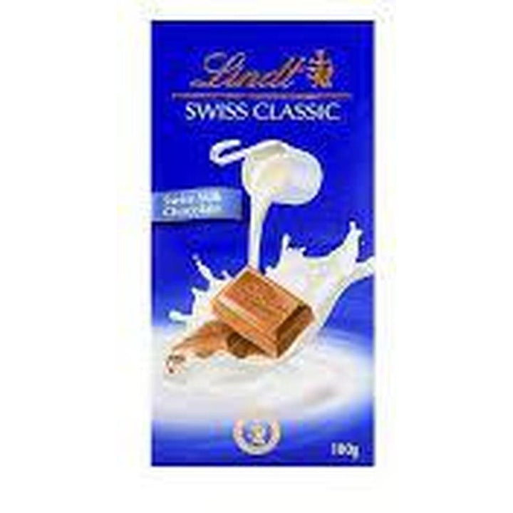 LINDT SWISS MILK CHOCO 100G