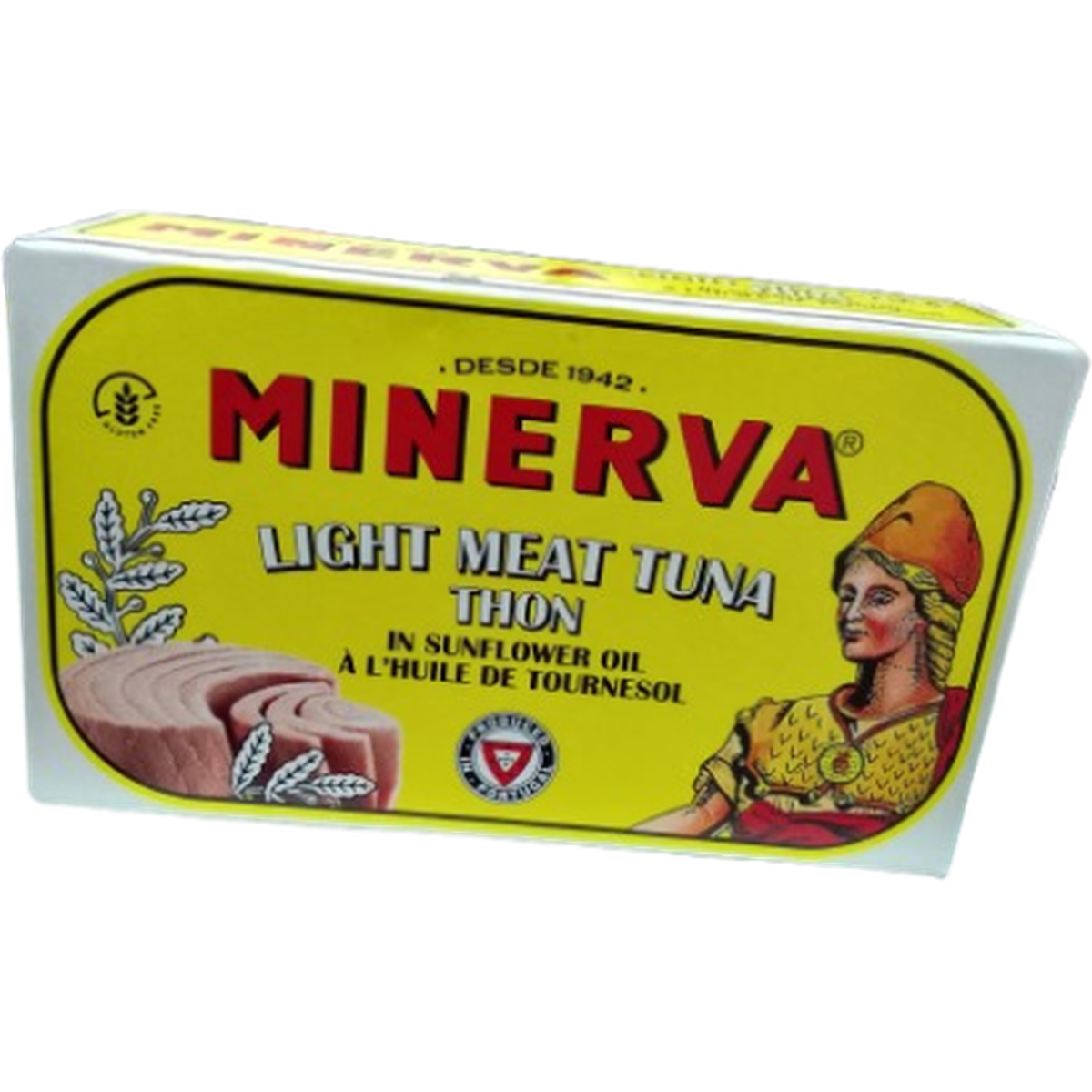 MINERVA TUNA 120G LIGHT MEAT IN SUNFLOWER OIL