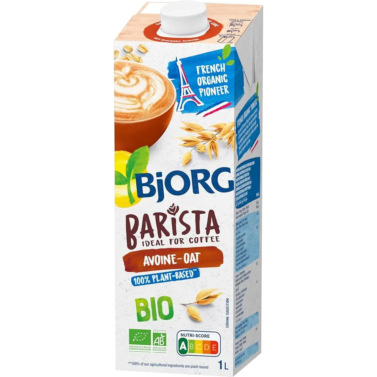 BJORG BARISTA OAT MILK 1L