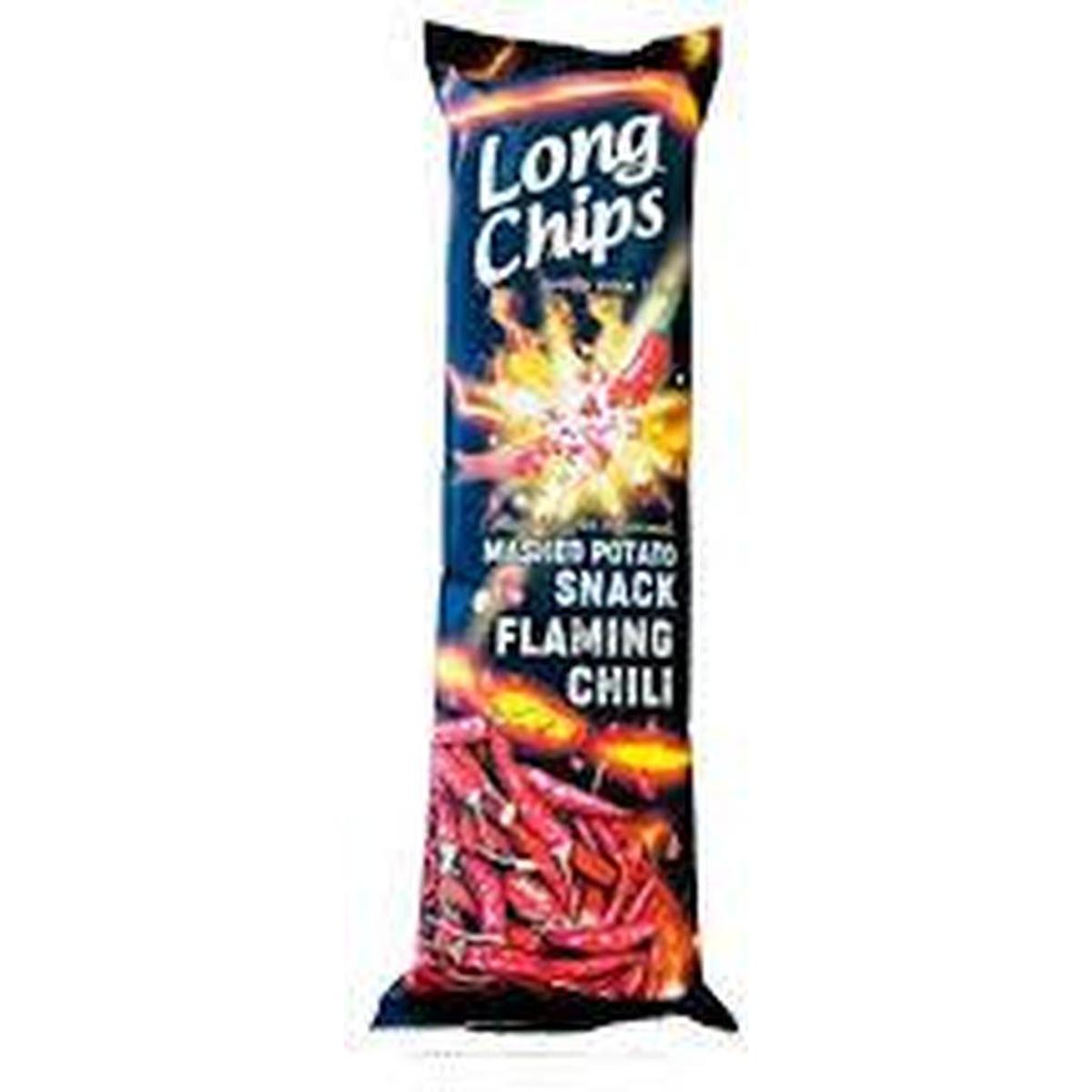 LONG CHIPS 75G FLAMING CHILI