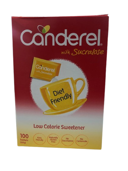Canderel Low Calorie Sweetener with Sucralose 200g *100 Sachets