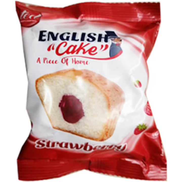 ENGLISH CAKE STRAWBERRY 40G