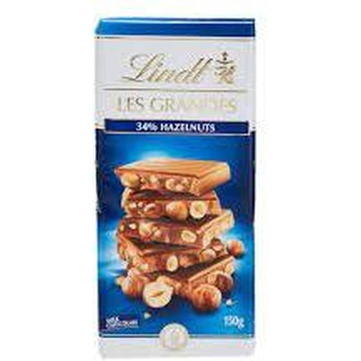 LINDT LES GRANDE MILK HAZELNUTS 150GR