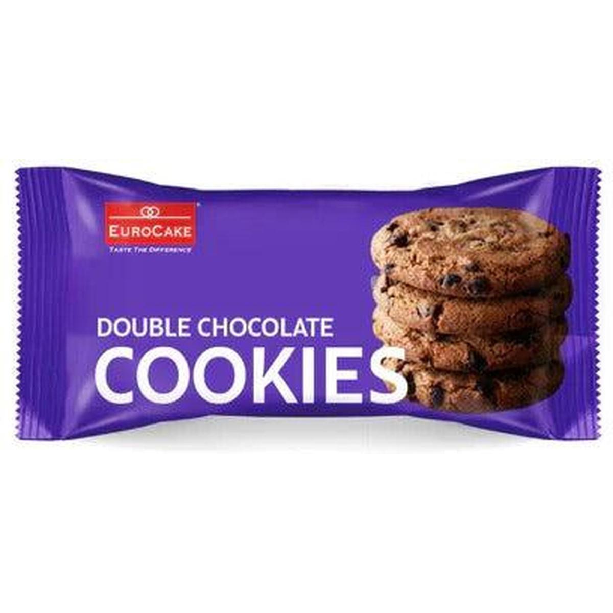 EURO CAKE DOUBLE CHOCOLATE COOKIES 36G