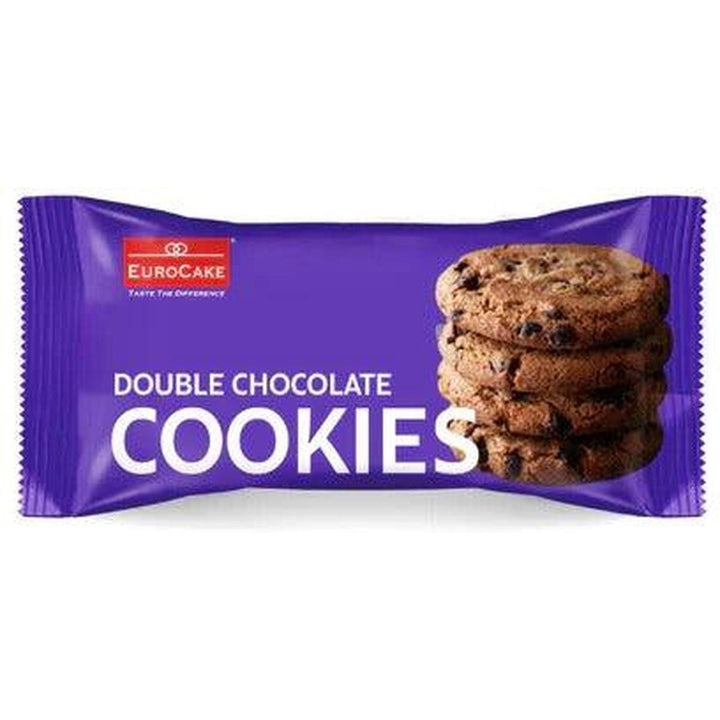 EURO CAKE DOUBLE CHOCOLATE COOKIES 36G