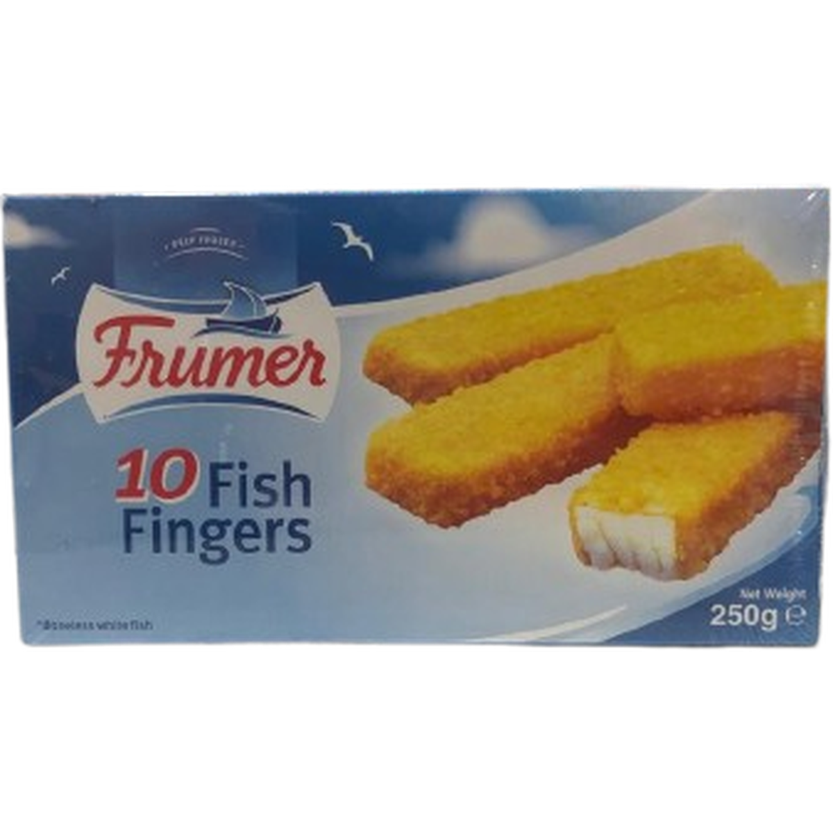 FRUMER 10 FISH FINGERS 250G